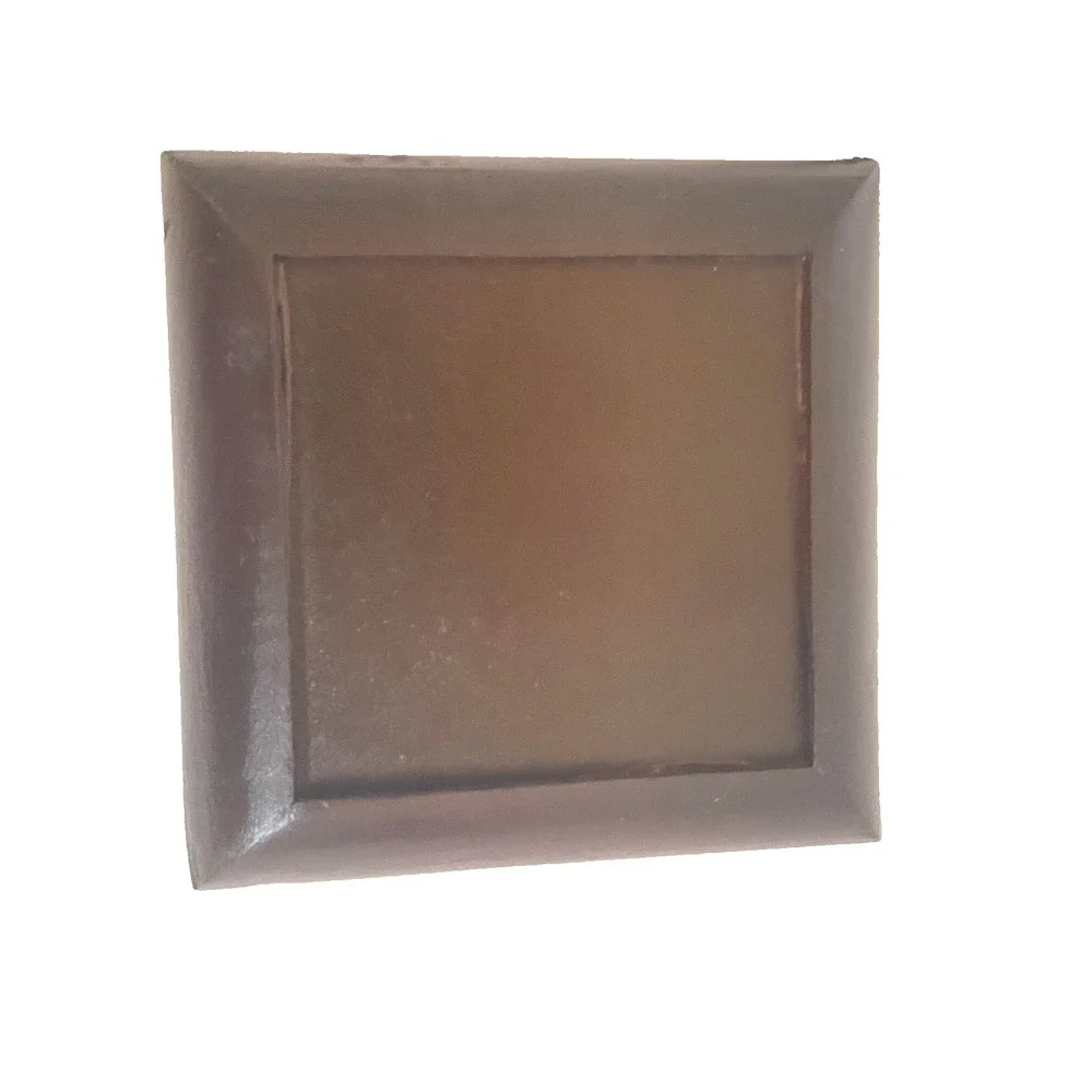 Trinket Tray Elephant Embossed Aluminum and‎ Wood 4